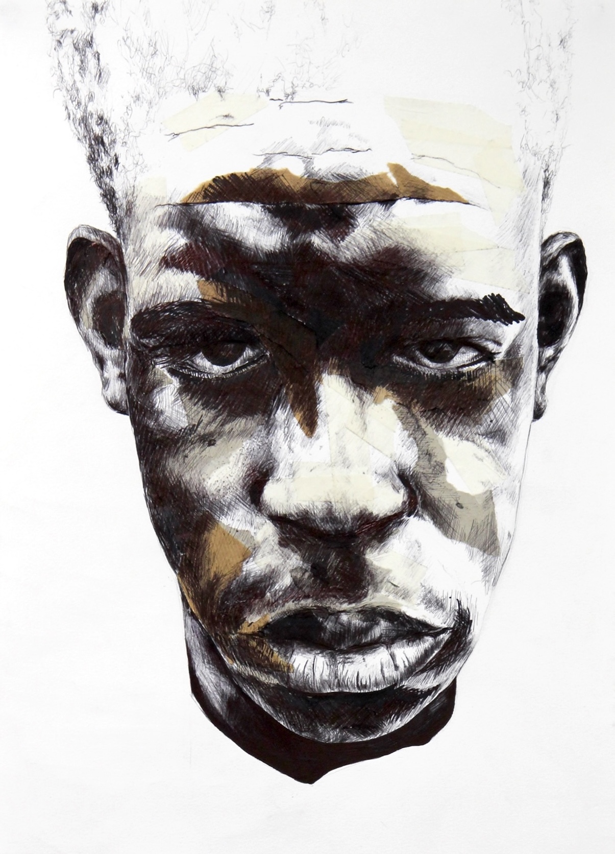 Head Study I by Ezra Myers